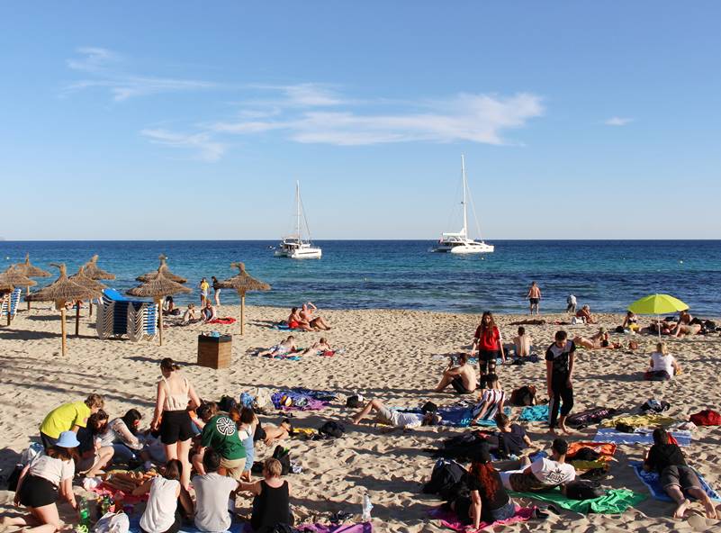 Playa Cala Mayor en Mallorca